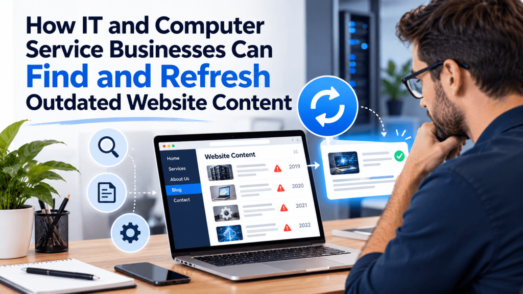 How IT and Computer Service Businesses Can Find and Refresh Outdated Website Content